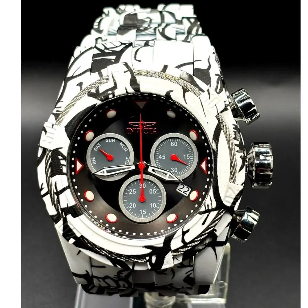 Invicta Bolt Zeus 43859 Chronograph 53mm Aqua Plated Men’s Watch 200M